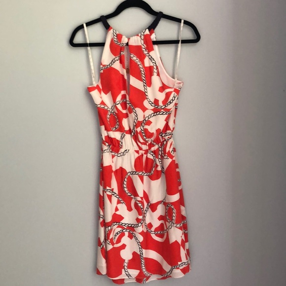 Orange Natical Lilly Pulitzer Dress - Picture 3 of 7
